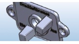 Plate for axle isolation - right