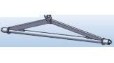 Triangle shaft (welded)